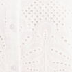 Chemise manches courtes brod&eacute;e ecru femme