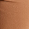 Bermuda ajusté ceinturé taupe femme