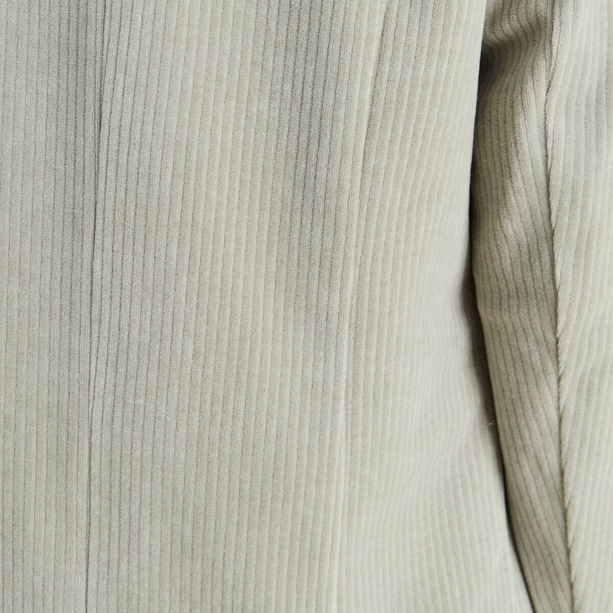 Veste tailleur velours vert clair femme