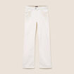 Jean magique L'Unique coupe bootcut blanc femme
