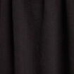 robe courte évasée col rond noir femme