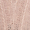 Pull col V manches longues taupe femme