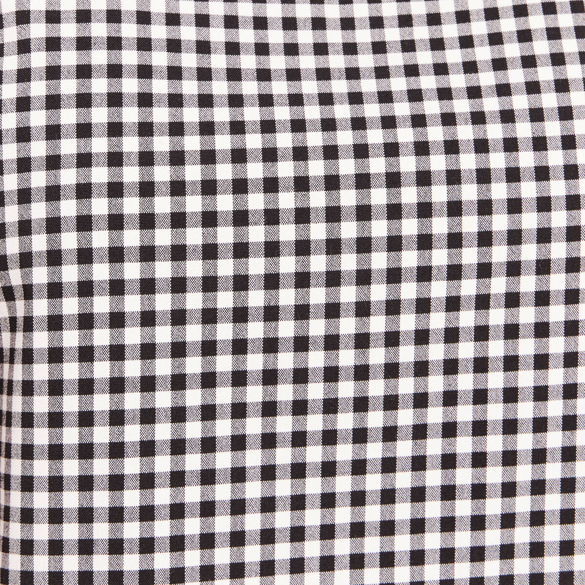 Blouse courte col bateau noir femme