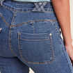 Jean bootcut taille standard denim stone femme