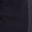 Gilet &agrave; capuche zipp&eacute; bleu fonc&eacute; femme