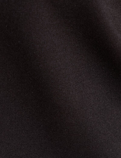 Gilet sans manches réversible noir femme