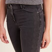 Pantalon magique l'unique denim gris femme