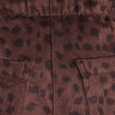 Pantalon coupe mom 7/8&egrave;me marron fonc&eacute; femme