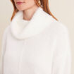 Pull manches longues ecru femme