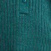 Pull manches longues vert fonc&eacute; femme