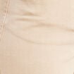 Jean large 7/8ème taille haute denim beige femme