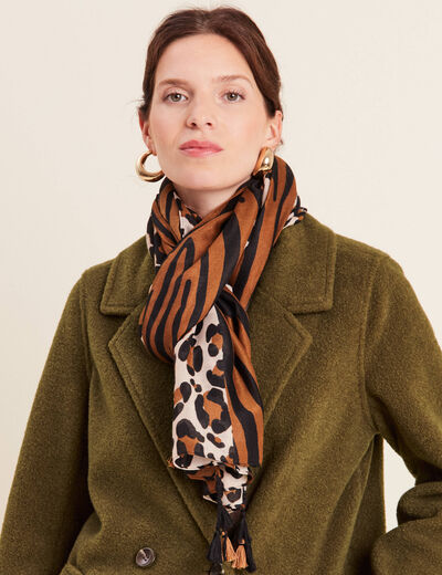 Foulard multicolore femme