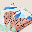Foulard imprimé multicolore femme