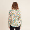 Chemise manches longues blanc femme