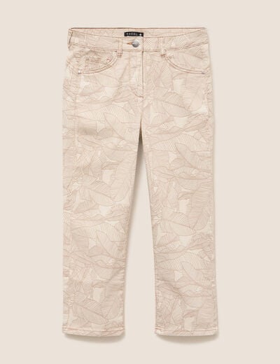 Pantalon magique le l&eacute;ger blanc femme
