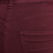 Pantalon magique Le L&eacute;ger coupe ajust&eacute;e bordeaux femme