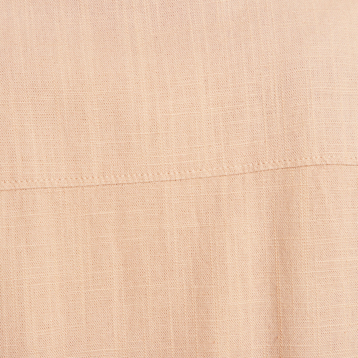 Surchemise boutonnée brodée sable femme