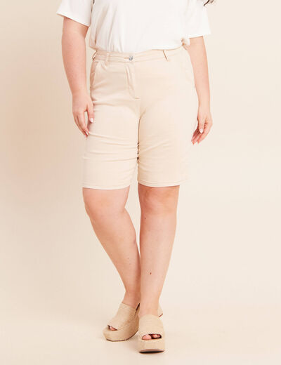Pantalon magique le l&eacute;ger ivoire femme