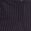 Pantalon large 7/8&egrave;me bleu femme