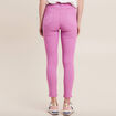 Pantalon magique Le L&eacute;ger coupe ajust&eacute;e mauve femme