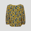 Blouse manches 34 jaune moutarde femme