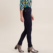 Jeans léger taille standard long denim brut femme
