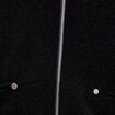Gilet manches longues zippé noir femme