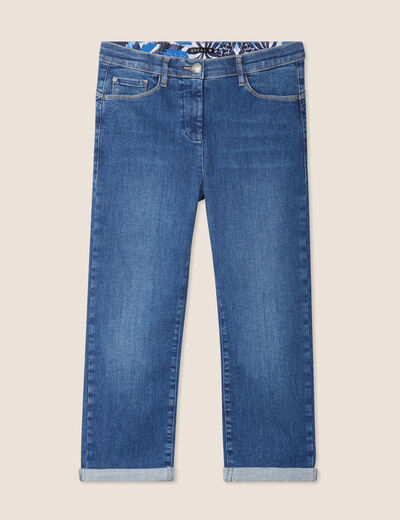 Pantalon magique l'unique denim double stone femme