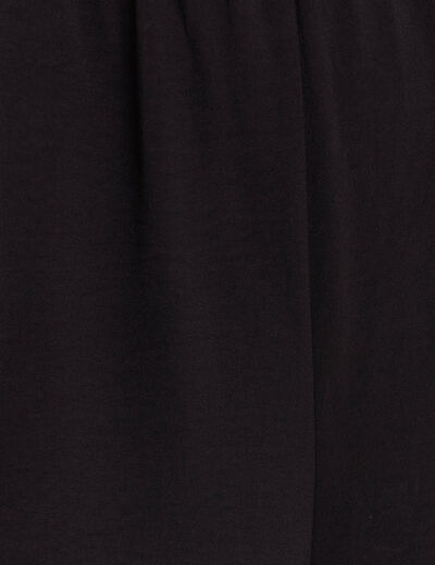 Combinaison pantalon fluide noir femme