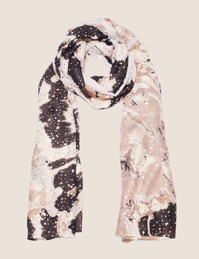 Foulard noir femme