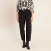 Pantalon magique coupe barrel l'Unique noir femme
