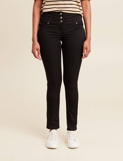 Pantalon magique Le gainant denim noir femme