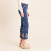 Pantalon magique Le L&eacute;ger coupe droite bleu femme