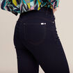 Jeans léger taille standard long denim brut femme