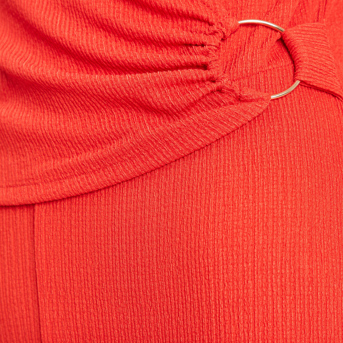 Combinaison pantalon rouge femme