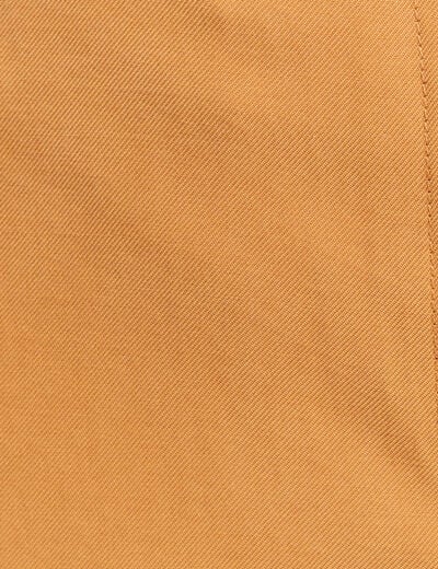 Combinaison pantalon fluide camel femme