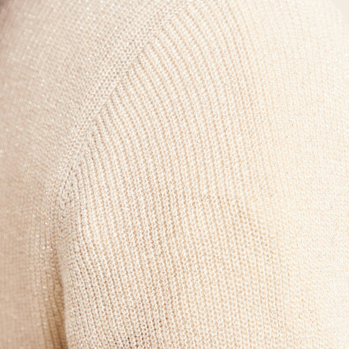 Gilet manches longues couleur or femme