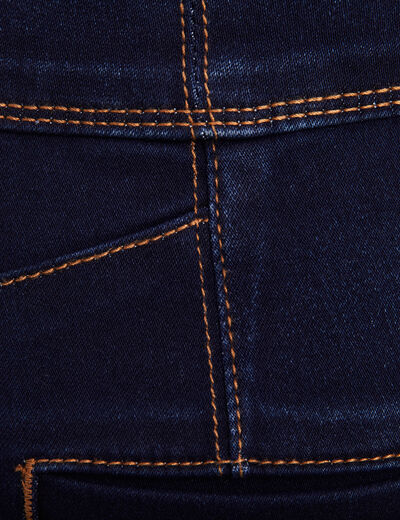 Jean bootcut taille haute denim brut femme