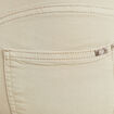 Pantalon léger taille haute long vert clair femme