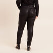 Pantalon magique Le L&eacute;ger enduit noir femme