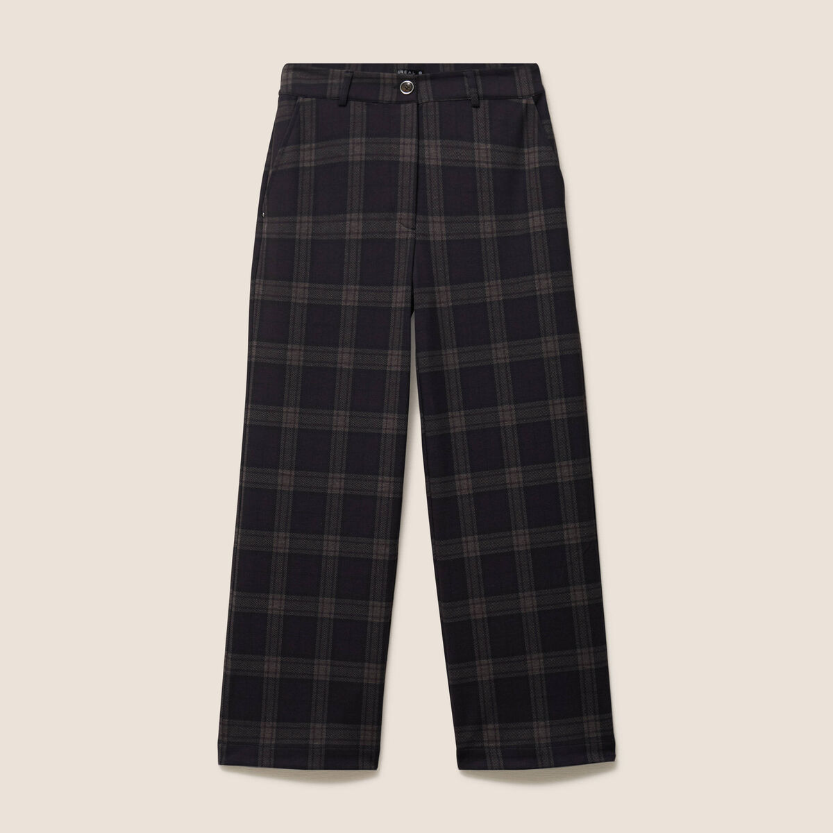Pantalon gris femme