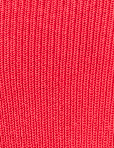 Gilet manches longues rose cerise femme
