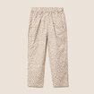 Pantalon mom blanc femme