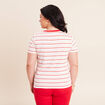 T-shirt manches courtes rose femme