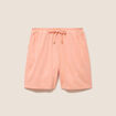 Short taille haute orange abricot femme