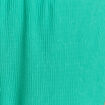 Pantalon flou taille basse vert turquoise femme