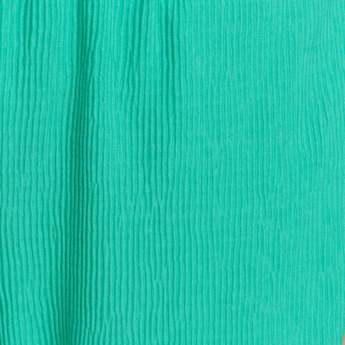 Pantalon flou taille basse vert turquoise femme