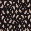 Robe droite manches courtes noir femme