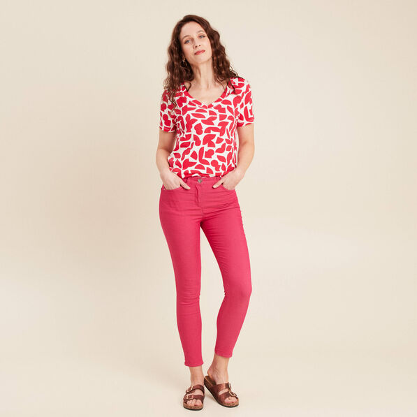 t shirt manches courtes blanc femme T-shirt manches courtes blanc femme