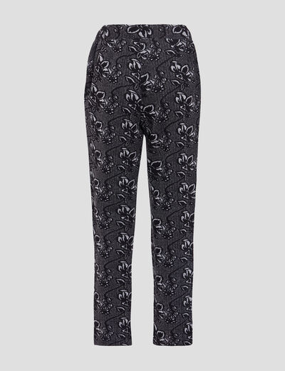 Pantalon jogging noir femme